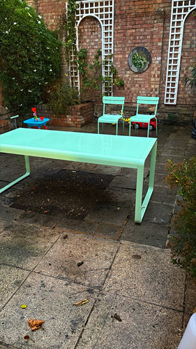Fermob green outdoor dining - fermob,